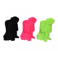 1pce 23cm Bright Felt Resting Thai Buddha Statue, Zen, Contemporary