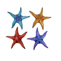 1pce 25cm Resin Starfish Marble Effect with Beautiful Gloss Finish
