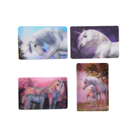 1pce 9x6cm Mystical 3D Unicorn Feature Fridge Magnet