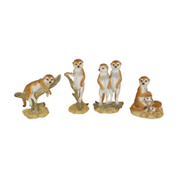 15cm Realistic Meerkat Mini Figurines Collection