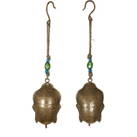 1pce 40cm Hanging Buddha Bell in Copper Design