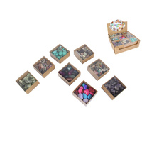 1pce Multi Colour Gemstones/Pebbles/Display Rocks in Gift Pack