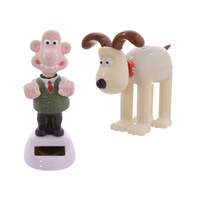 New 1pce Wallace and Gromit Dancing Solar Groover Licensed Merchandise