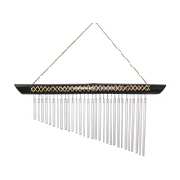 60cm Bamboo Top, Graded Tubes Soft Sound Wind Chime