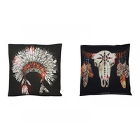 40cm Tribal Indian Design Cushion, Decorative Pillow Display, Made of Polyester