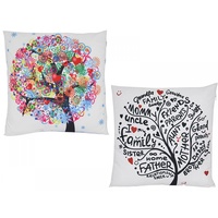 40cm Tree Of Life Cushion, Decorative Pillow Display, Inspirational