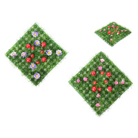 1pce 25cm Fairy Garden Faux Grass Base Display