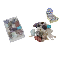 120g Rocks & Minerals Gift Box Set Gemstones Crystals Healing Meditation