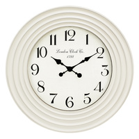 57cm Wall Clock with Ripple Frame Design, Victorian Style