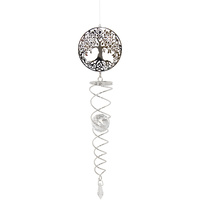 56cm Tree of Life Crystal Vortex Spinner, Illusion Decor