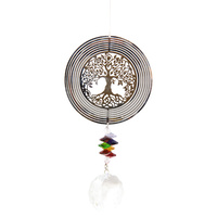46cm Tree of Life Hanging Crystal Sun Catcher Mobile Cosmo Spinner Wind chime