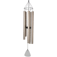 New 1pce 112cm Champagne 5 Tube Nature's Melody Wind-chime Beautiful Sound