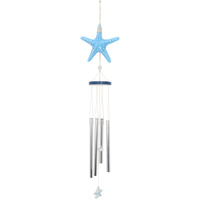 75cm Starfish Beach House Wind Chime, Realistic Features