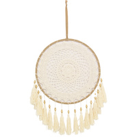 1pce 30cm Crochet Dream Catcher with Tassels Boho Vibe