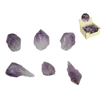1pce Amethyst Points Stone 2-3cm Genuine Crystal Not one the Same - 25-40 grams