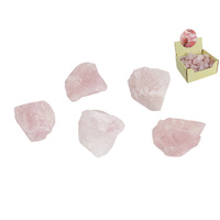 1pce Rose Quartz Love Gemstone 3-5cm Genuine Crystal Not one the Same 30-45grams