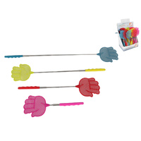 1pce 75cm Extendable Hand Fly Swatter, Quirky Novelty