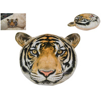 1pce 30cm Tiger Feature Plush Cushion Display Pillow Dรฉcor