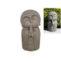 New 1pce 50cm Japanese Divinity Buddha Jizo Resin Grey Design