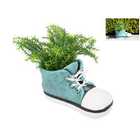 New 1pce 34cm Light Blue Sneaker Garden Pot