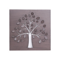 30cm Metal Tree of Life Wall Art Frame with 3D Effect