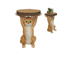1pce 50cm Standing Cat Table, Cute Quirky Novelty Home Decor