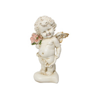 1pce 30cm Cheeky Love Cherub Angel Garden Statue Antique Style