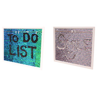 1pce 50cm Magic Memory Sequin Board Kids Organisation Fun