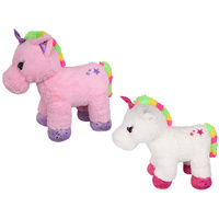 1pce 60cm Jumbo Rainbow Plush Unicorn Novelty Display