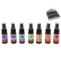 1pce 12ml 7 Chakra Essential Oil Spray Bottle Fragrance Scent Meditation