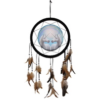 New 1pce 60cm Diameter Twin Unicorn Dream Catcher