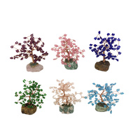 1pce 13cm Beaded Lucky Tree Home Decor