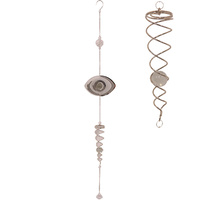 New 1pce 90CM Silver Cosmix Mobile Spinner and Sun Catcher