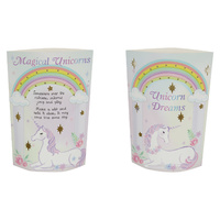 1pce 20cm Unicorn Featured LED Night Light Lamp Card Plaque, Inspirational