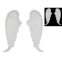 Pair of Angel Wings Wall Hanging Decor 47cm
