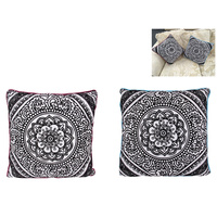 1pce 40cm Mandala Print Display Cushion Boho Hippy Style
