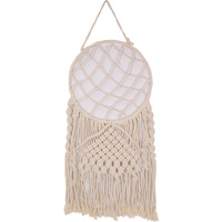 80CM Macrame Cream Dream Catcher Wall Art hanger BoHo