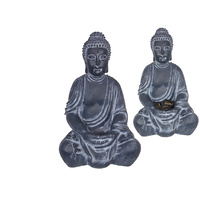 51CM ANTIQUE BLUE RULAI BUDDHA
