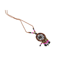 Dream Catcher Necklace Brown Ring Colour Cute Design