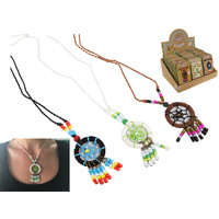 NEW 1pce Dream Catcher Necklace in 3 assorted colours