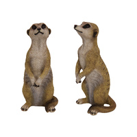 New 1pce 30cm Standing Meerkat Looking into the Sky