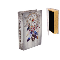 NEW 1pce 25CM Dream Catcher Book Box "Follow Your Dreams"