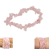 1pce Rose Quartz Love Bracelet Gemstone Jewellery Spiritual Beautiful