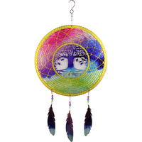 New 1pce 25cm Tree of Life Rainbow Wind Spinner and Sun Catcher