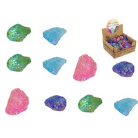 1pce 2-4cm Aura Quartz Points Gemstone Vibrant Colour Metallic Finish