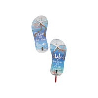 New Sandles / Thong Hanger 30cm Beach Theme with Starfish Motif
