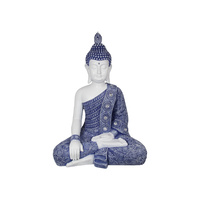 New 1pce 65cm Blue Willow Rulai Buddha Stunning Indoors or Out