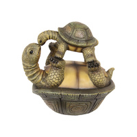 New 1pce Super Cute Mother Turtle Playing with Baby 23cm