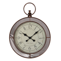 1pce 44cm Antique Clock with Mirror Outline Time Piece Design