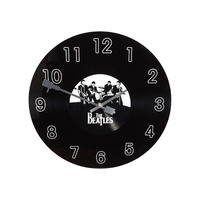 New 1pce 38CM Beatles Record Glass Clock Collectable